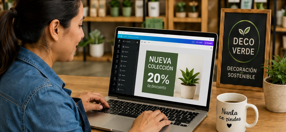 Canva: una solución de diseño para MYPE con bajo presupuesto ¿Cómo crear una pieza visual efectiva en Canva para promocionar una MYPE?
