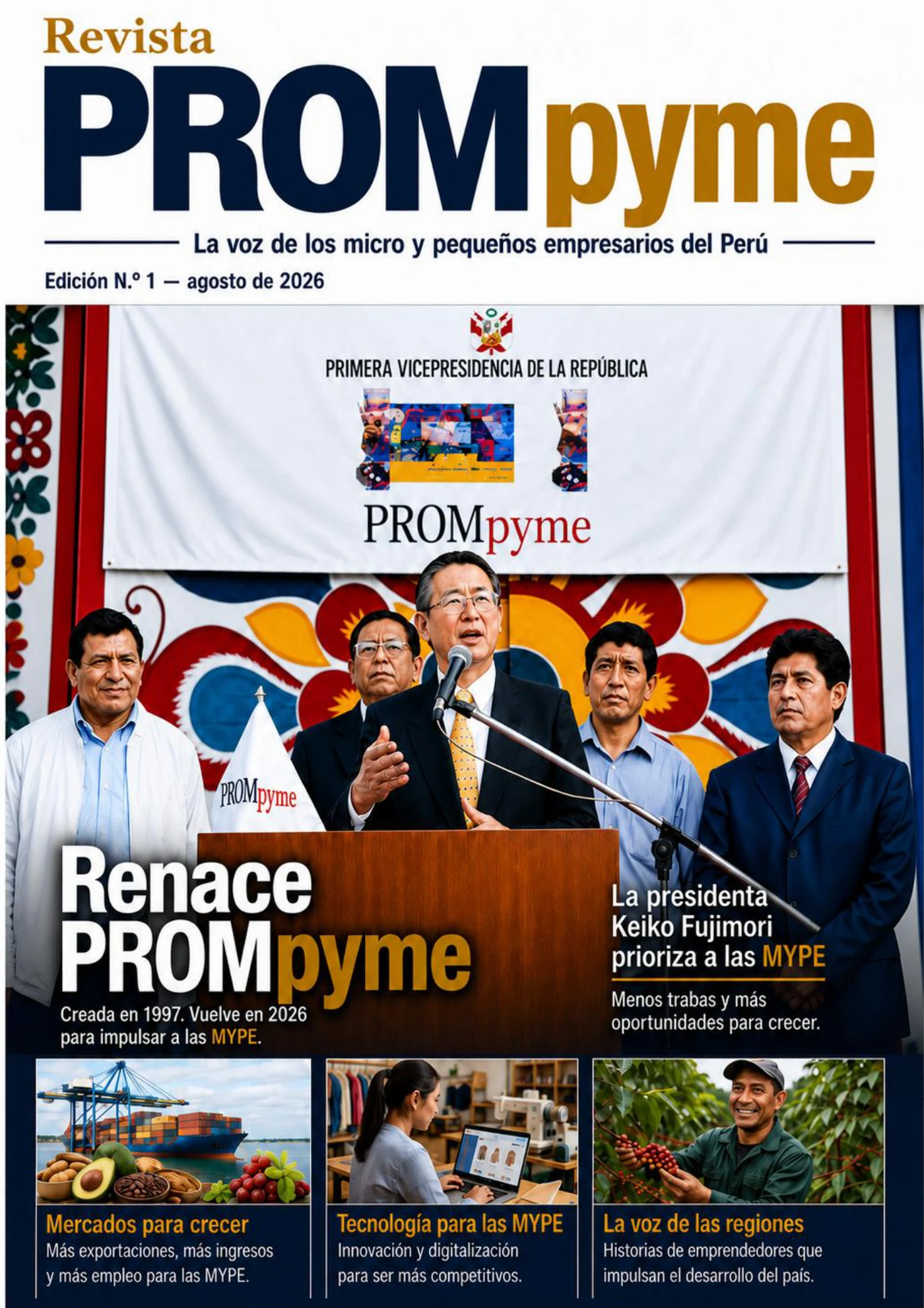 Portada de Revista PROMpyme